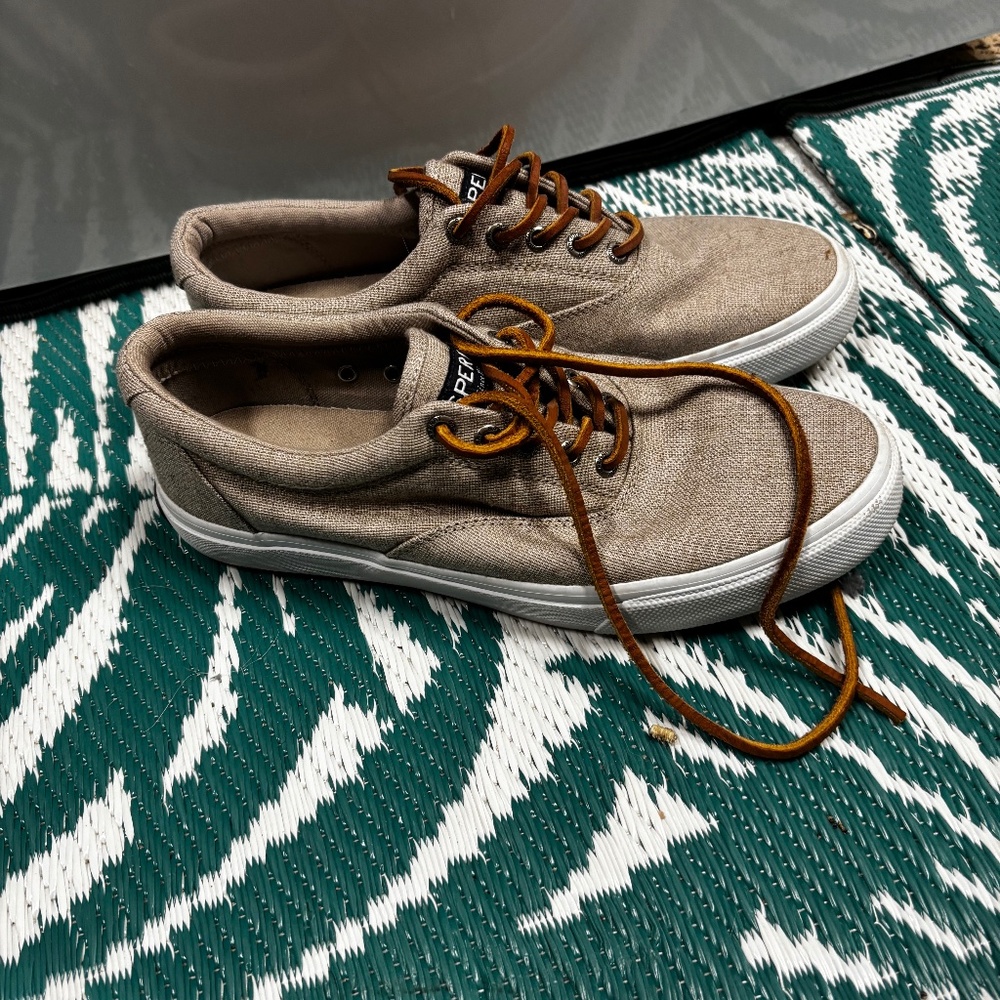 Men’s sperry topsiders lace up shoes